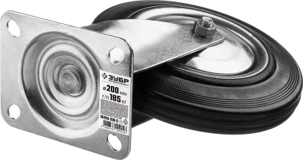 Колеса поворотные из литой резины с металлическим диском серия ПРОФЕССИОНАЛ купить в Ноябрьске