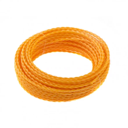 Леска для триммера овальная витая 2,4 мм х 15 м блистер Россия Denzel 96137 купить в Ноябрьске