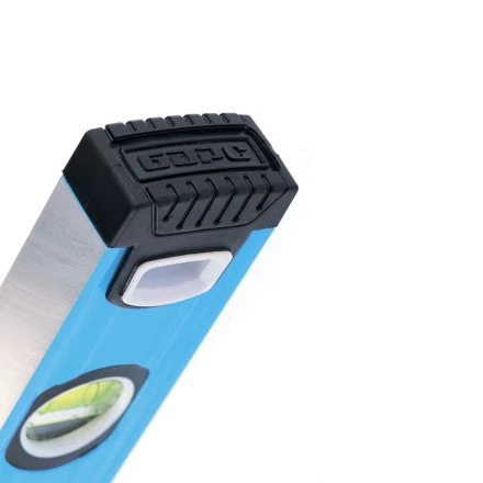 Уровень алюминиевый 1200 мм профиль 1.6 мм фрезерованный ударопрочные заглушки 3 глазка БАРС 34428 купить в Ноябрьске