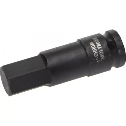 Торцовая головка KRAFTOOL &quot;INDUSTRIE QUALITAT&quot; ударная (1/2&quot;), HEX, Cr-Mo, фосфатированная, H19 27950-19_z01 купить в Ноябрьске