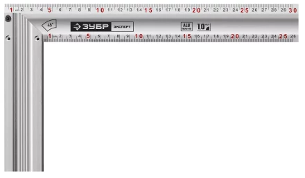 ЗУБР 300 мм, жесткий столярный угольник, Профессионал (34392-30) купить в Ноябрьске