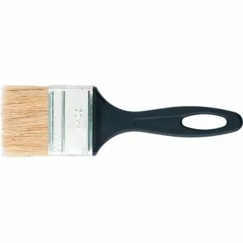 Кисть флейцевая &quot;Стандарт&quot;, 50*6, натуральная щетина, пластиковая ручка ручка, СИБРТЕХ 82504 купить в Ноябрьске