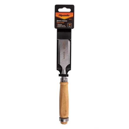 Долото-стамеска 30 мм, деревянная рукоятка// Sparta 242535 купить в Ноябрьске