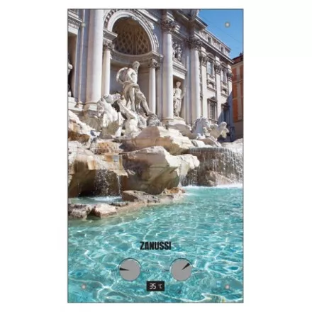 Колонка газовая Zanussi GWH 10 Fonte Glass Trevi купить в Ноябрьске