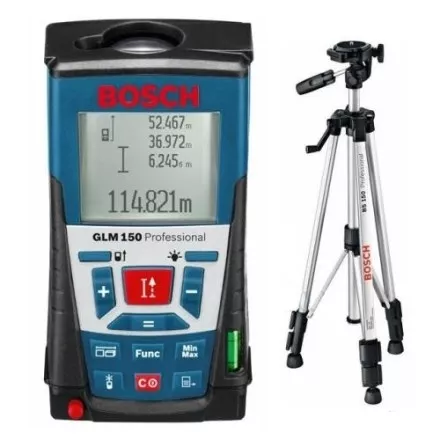 Лазерный дальномер Bosch GLM 250 + штатив BS 150 купить в Ноябрьске