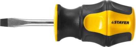 Отвертка STAYER &quot;MASTER&quot; &quot;HERCULES&quot;, Сr-V, противоскользящая рукоятка, SL5,0x38мм 25051-38-5.0_z01 купить в Ноябрьске