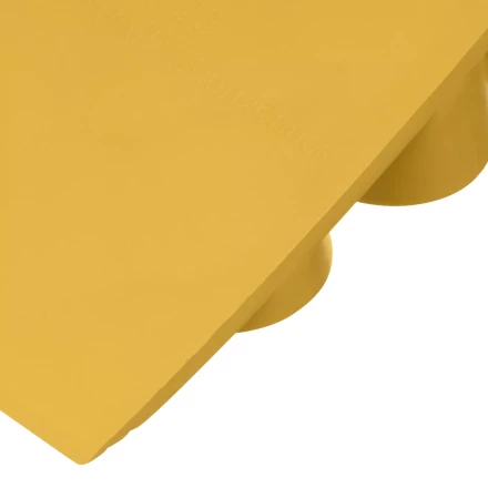 Упор противооткатный для грузового транспорта Stels, ЖЕЛТЫЙ, 35 т, 438х200х205 мм, 56777 купить в Ноябрьске