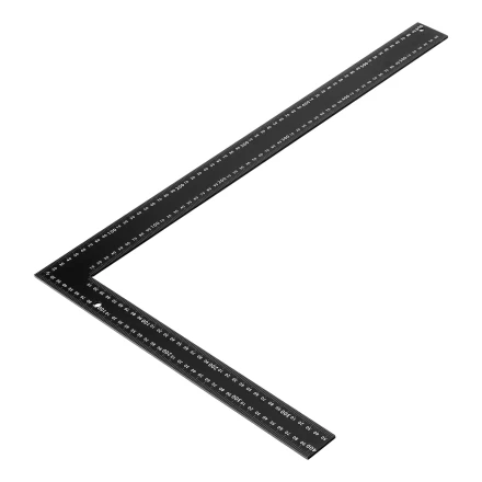 Угольник Denzel, 400 х 600 мм, алюминиевый, лазерная гравировка 32393 купить в Ноябрьске