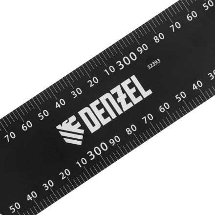 Угольник Denzel, 400 х 600 мм, алюминиевый, лазерная гравировка 32393 купить в Ноябрьске