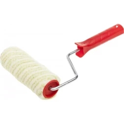 Валик ЗУБР &quot;ЭКСПЕРТ&quot; &quot;ПОЛИМАКС&quot;, полиамид, стойкий к растворителям, к истиранию, ручка 8мм, d=48/180мм 03524-18