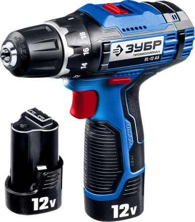 Дрель-шуруповерт 2 АКБ DL-12 A5 серия ПРОФЕССИОНАЛ купить в Ноябрьске