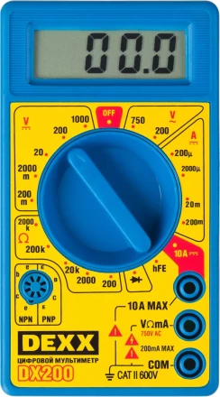 Мультиметр DEXX DX200 цифровой 45300 купить в Ноябрьске