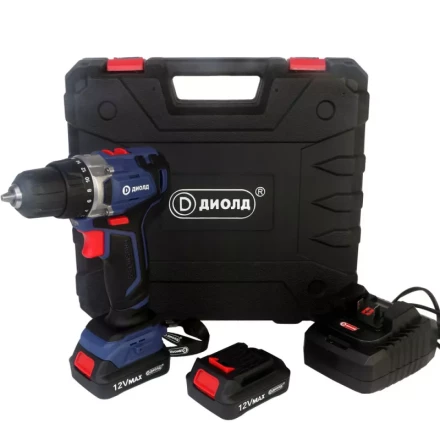 Аккумуляторная дрель-шуруповерт Диолд ДЭА-12ЛИ-08 купить в Ноябрьске