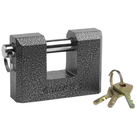 Замок STAYER &quot;MASTER&quot; навесной, П-образн.металлический корпус, с закаленной дужкой, в коробке, 90мм 37143-90 купить в Ноябрьске
