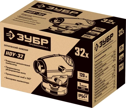 ЗУБР ОУ-32, 120 м, оптический нивелир, Профессионал (34917) купить в Ноябрьске