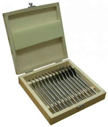 Набор сверл перовых  13шт 6-25мм х152мм д/дер.1/20 19117 купить в Ноябрьске