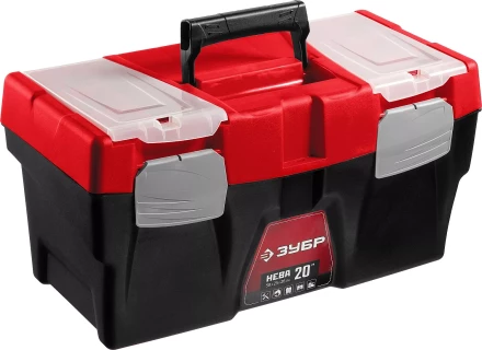 Ящик для инструмента &quot;НЕВА-20&quot; пластиковый, ЗУБР 38323-20 купить в Ноябрьске
