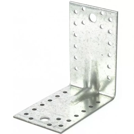 Крепежный уголок усиленный 2,5мм KUU 105x105x65 мм Россия Сибртех 464143 купить в Ноябрьске