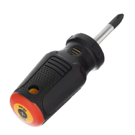 Отвертка PH2х38 мм, CrV, трехкомпонентная рукоятка Denzel 12186 купить в Ноябрьске