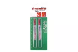 Пилки для лобзика HAMMER JG MT T118A (2шт.)