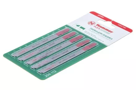 Пилки для лобзика HAMMER JG WD T101B (5шт.) купить в Ноябрьске