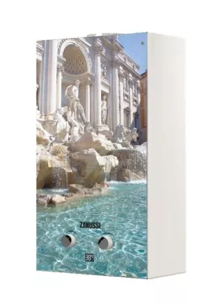 Колонка газовая Zanussi GWH 10 Fonte Glass Trevi купить в Ноябрьске