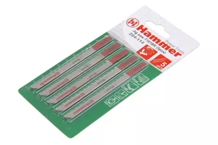 Пилки для лобзика HAMMER JG WD T101BR (5шт.) купить в Ноябрьске