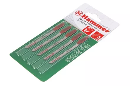 Пилки для лобзика HAMMER JG WD T101AO (5шт.) купить в Ноябрьске