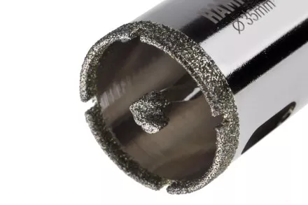 Коронка алмазная HAMMER Ф35мм HEX (DHS 35.0*65/5) купить в Ноябрьске