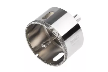 Коронка алмазная HAMMER Ф68мм HEX (DHS 68.0*65/5) купить в Ноябрьске