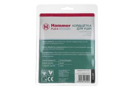 Кордщетка HAMMER чаша 85мм для УШМ витая сталь (207-111) купить в Ноябрьске