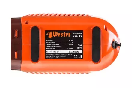 Автомобильный пылесос 12 В WESTER CVC-80 купить в Ноябрьске