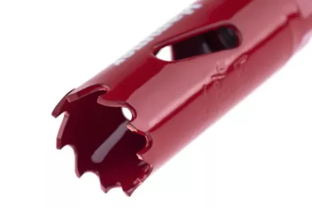 Коронка биметаллическая HAMMER Ф19х38мм 1/2&quot;  BiMETALL (224-001) купить в Ноябрьске