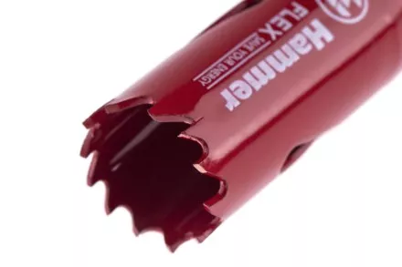 Коронка биметаллическая HAMMER Ф22х38мм 5/8&quot; BiMETALL (224-003) купить в Ноябрьске