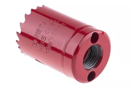 Коронка биметаллическая HAMMER Ф35х38мм 5/8&quot; BiMETALL (224-007) купить в Ноябрьске