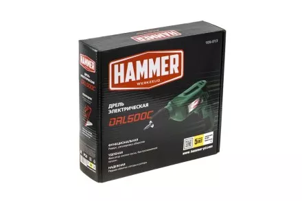 Дрель HAMMER DRL500С купить в Ноябрьске