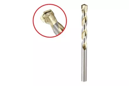 Сверло по камню HAMMER Ф10х120мм (DR CR 10,0мм*120/72мм) купить в Ноябрьске