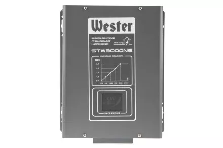 Стабилизатор напряжения WESTER STW3000NS купить в Ноябрьске