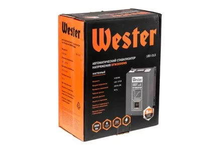 Стабилизатор напряжения WESTER STW3000NS купить в Ноябрьске