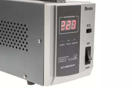 Стабилизатор напряжения WESTER STW500NP купить в Ноябрьске