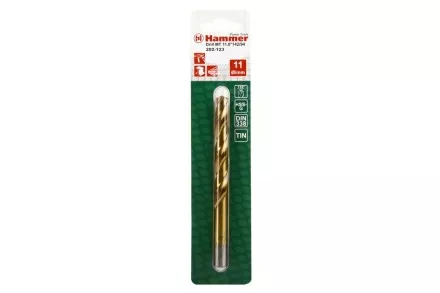Сверло по металлу HAMMER Ф11х142мм (DR MT 11,0мм*142/94мм) купить в Ноябрьске
