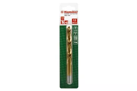 Сверло по металлу HAMMER Ф12х151мм (DR MT 12,0мм*151/101мм) купить в Ноябрьске