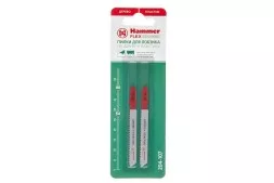 Пилки для лобзика HAMMER JG WD-PL T119B (2шт.)