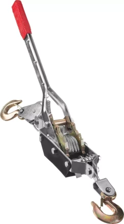 Лебедка ручная рычажная MIRAX, тросовая, 1,5т, 1,8м 43130-1.5 купить в Ноябрьске