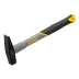 Молоток слесарный, 200 г Denzel, кованый, фибергласовая рукоятка c TPR покрытием 10482 купить в Ноябрьске