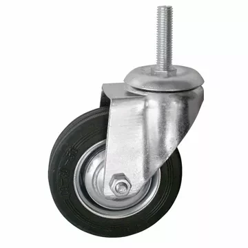 Колесо поворотное SCt 97 85 мм резина с болтом (F) 1046155 купить в Ноябрьске