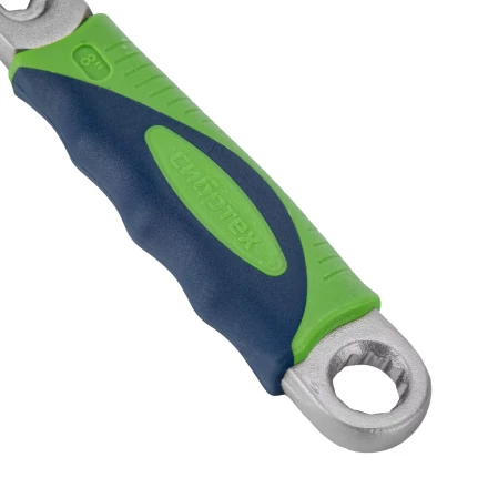 Ключ разводной Сибртех, 200мм, переставная губка, 2-х комп.рукоятка, 15598 купить в Ноябрьске