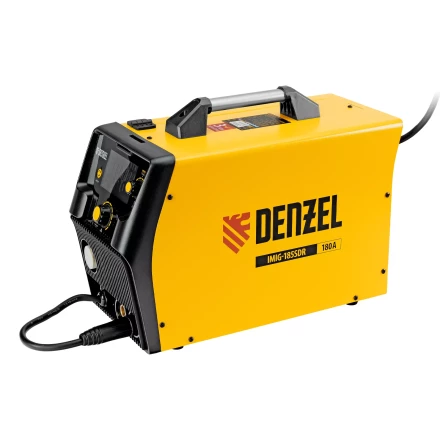 Аппарат инвертор. полуавтомат. cварки Denzel IMIG-185SDR 94363, 180 А, ПВ 60%, катушка 5 кг купить в Ноябрьске