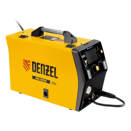 Аппарат инвертор. полуавтомат. cварки Denzel IMIG-185SDR 94363, 180 А, ПВ 60%, катушка 5 кг купить в Ноябрьске