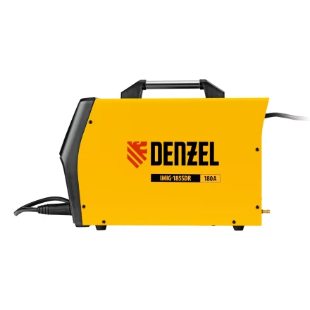 Аппарат инвертор. полуавтомат. cварки Denzel IMIG-185SDR 94363, 180 А, ПВ 60%, катушка 5 кг купить в Ноябрьске